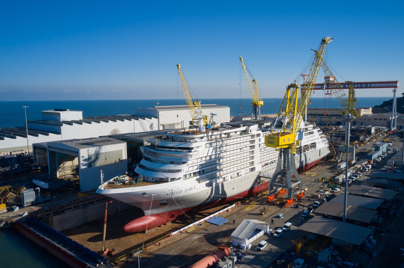 Fincantieri vara Silver Dawn, la decima nave della flotta Silversea