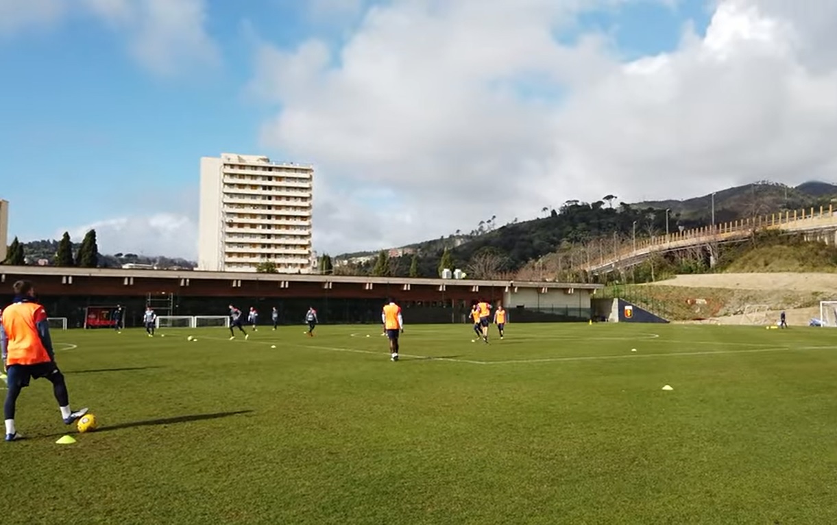 Genoa, non c'è tempo per riposare: squadra già in campo al Signorini