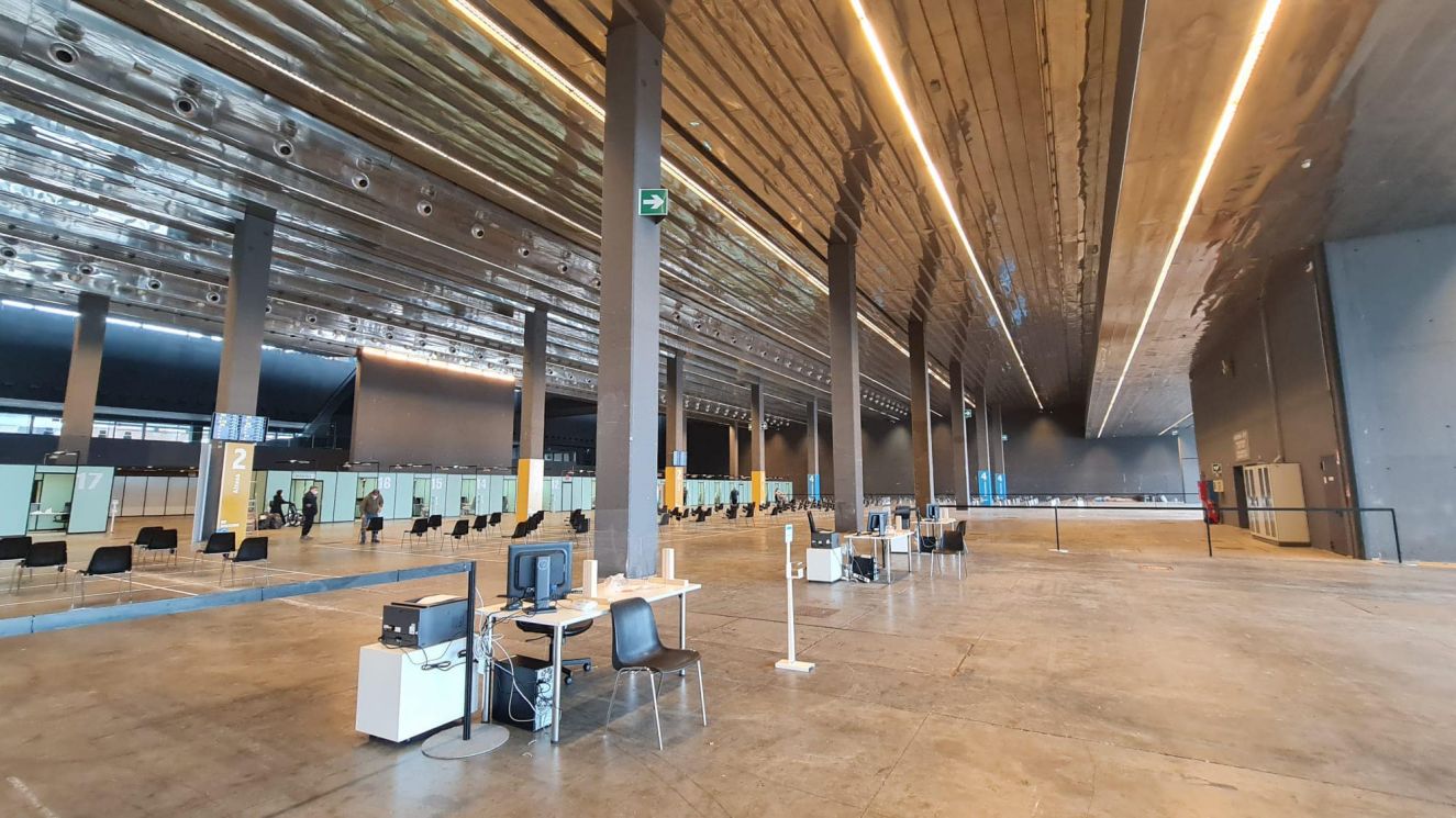 Genova, tutto pronto al nuovo hub vaccini della Fiera: Telenord in diretta dalle 10