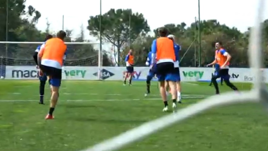 Samp al lavoro: fisioterapia per Ekdal, differenziato per Torregrossa