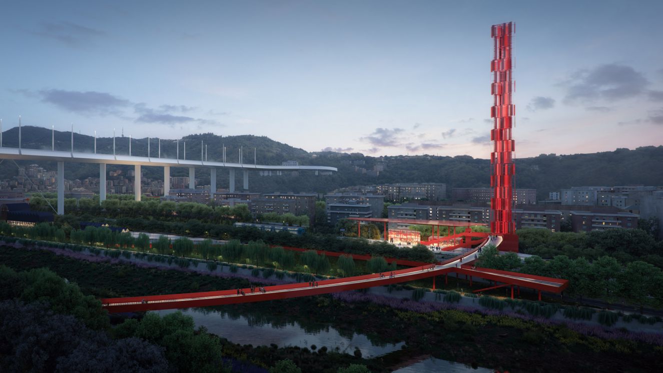 Ponte Genova San Giorgio, in arrivo 35 milioni per il Parco del Polcevera