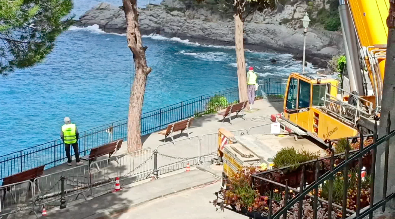 Camogli, spostati altri 200 loculi in via precauzionale