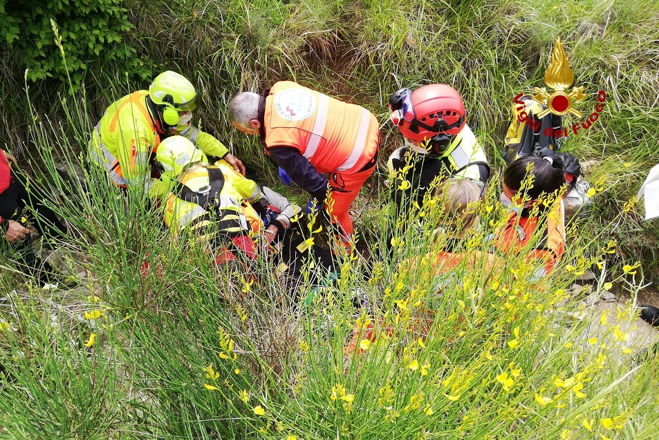 Genova, biker 66enne cade sul sentiero 'Forte Ratti': in ospedale in elicottero
