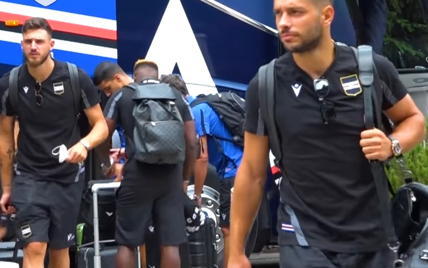 Inizia il ritiro della Sampdoria: assenti Bereszynski, Jankto, Colley e Damsgaard