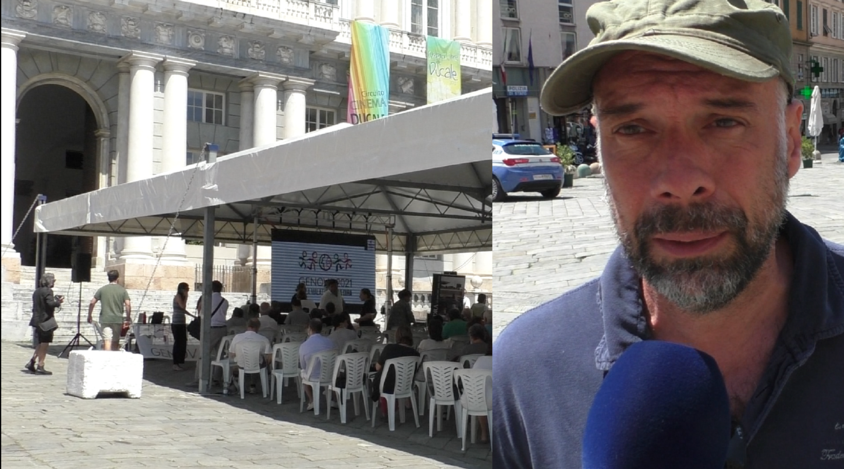 Genova, movimenti sociali in piazza Matteotti nell’anniversario del G8