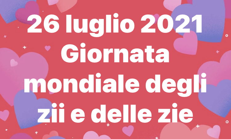26 luglio: è la Giornata Mondiale degli zii