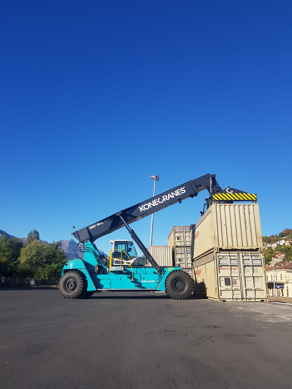 Metrocargo continua a investire a Borgo San Dalmazzo con la nuova reach stacker