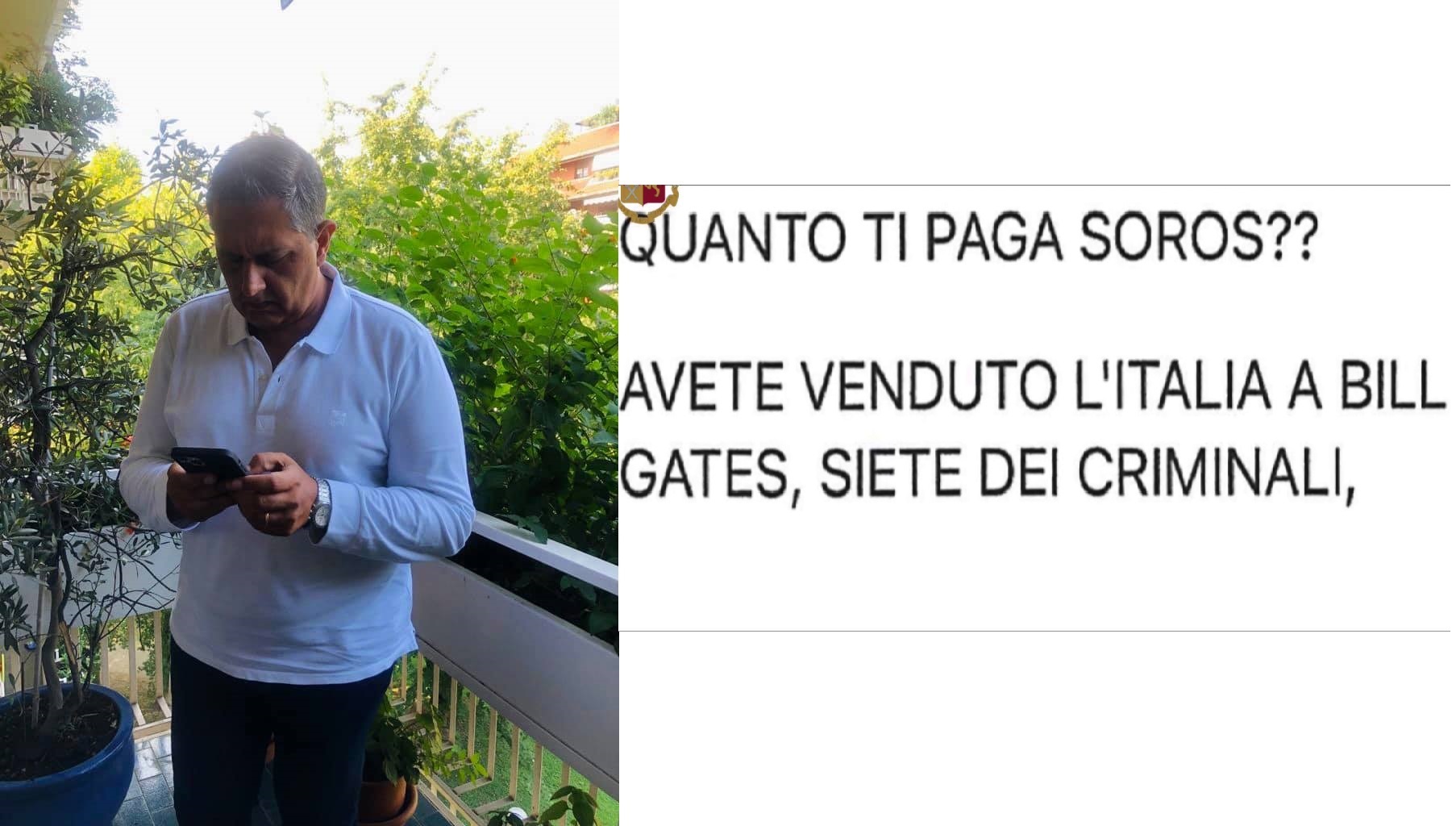 Minacce shock a Giovanni Toti, scoperto e denunciato un pregiudicato no-vax
