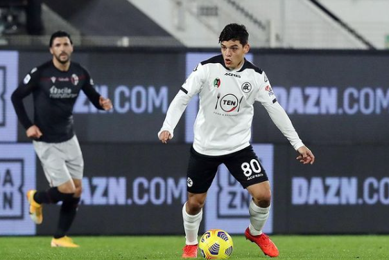 Spezia, Agudelo operato al piede: non sarà in campo prima del 2022