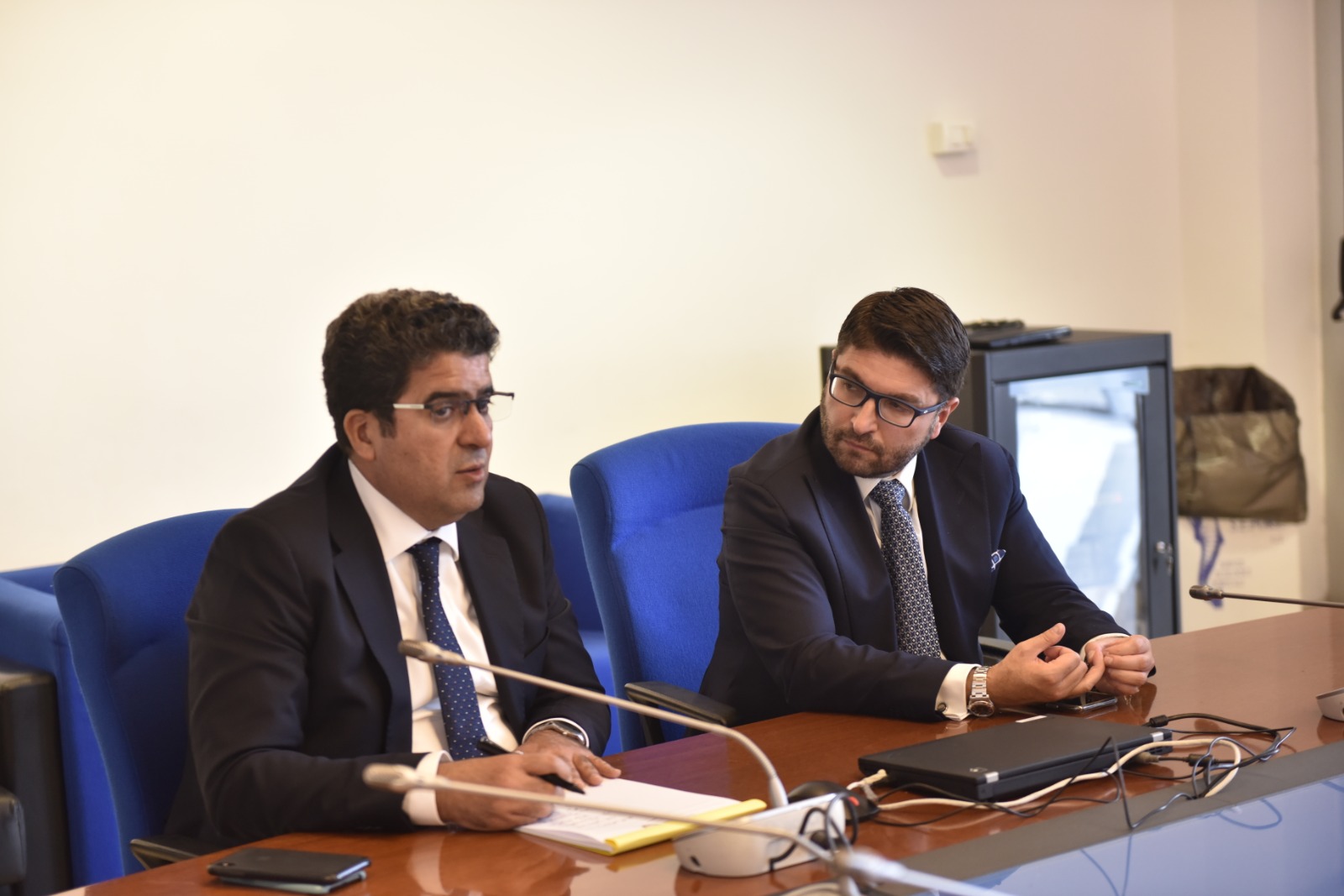 Porto di Civitavecchia, il presidente Musolino rincontra l'ambasciatore libico Abdelsalam