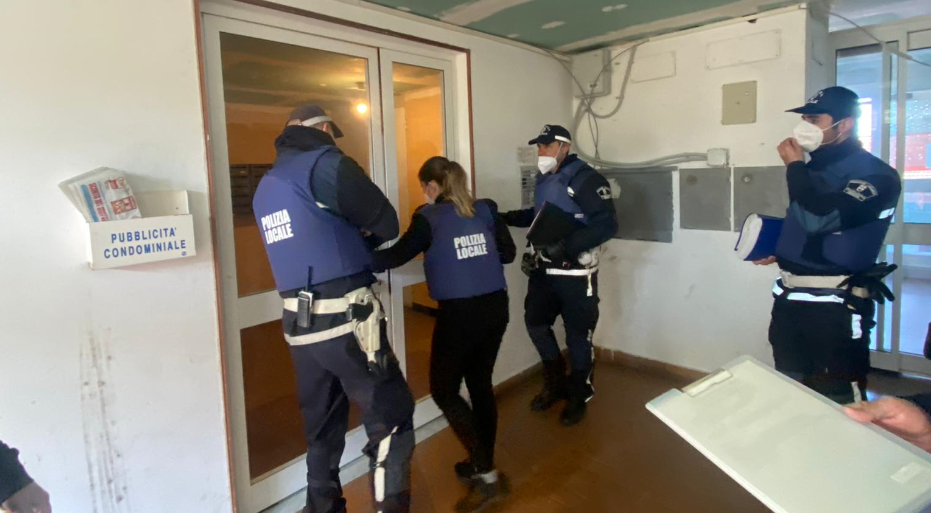 Genova, liberato appartamento occupato abusivamente