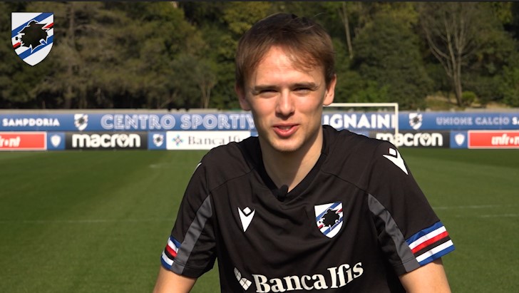 Sampdoria, prove anti-Salernitana a Bogliasco. Damsgaard in continua crescita