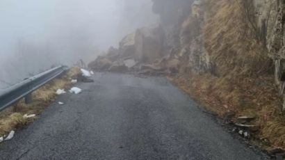 Torriglia, riaperta nel pomeriggio la strada comunale di Pentema