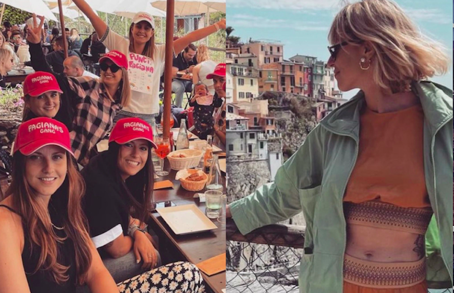 La genovese Martina Carraro si sposa: al suo addio al nubilato, nelle Cinque Terre, anche Federica Pellegrini