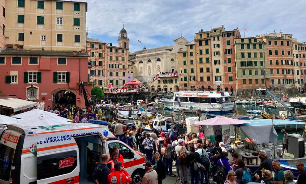Camogli, che folla per la Sagra del Pesce