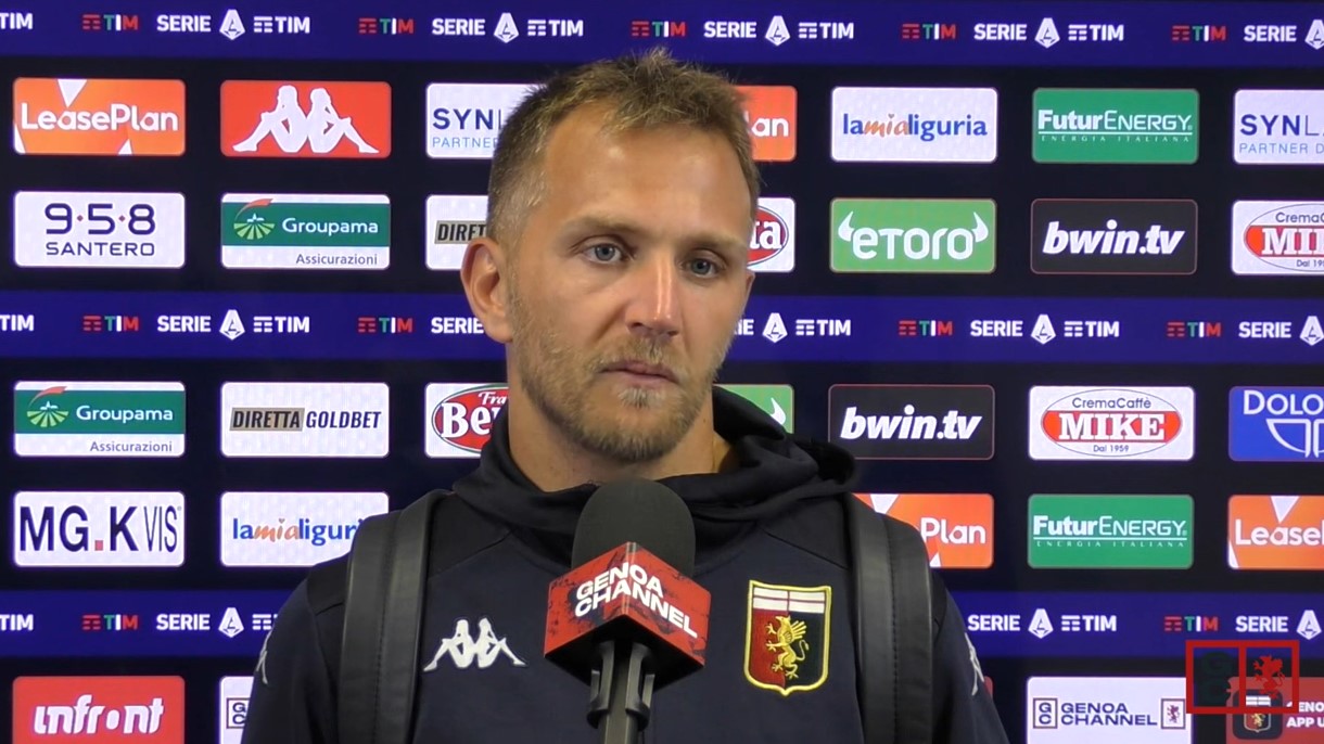 Genoa, Criscito: "Commessi tanti errori, fin dal primo giorno di ritiro"