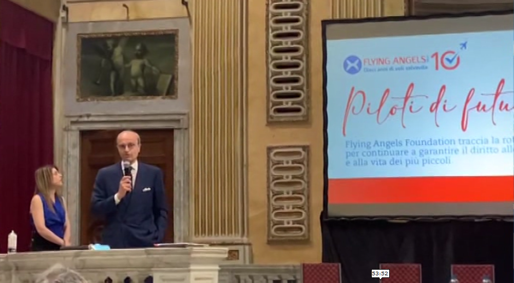 Genova: in tre anni 2,6 mln da Flying Angels per salvare i bambini malati 