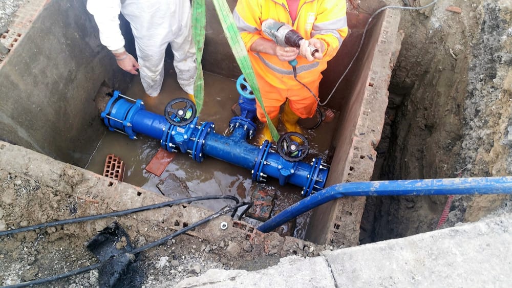Genova, è tornata l'acqua nel Levante genovese. Tubazione riparata