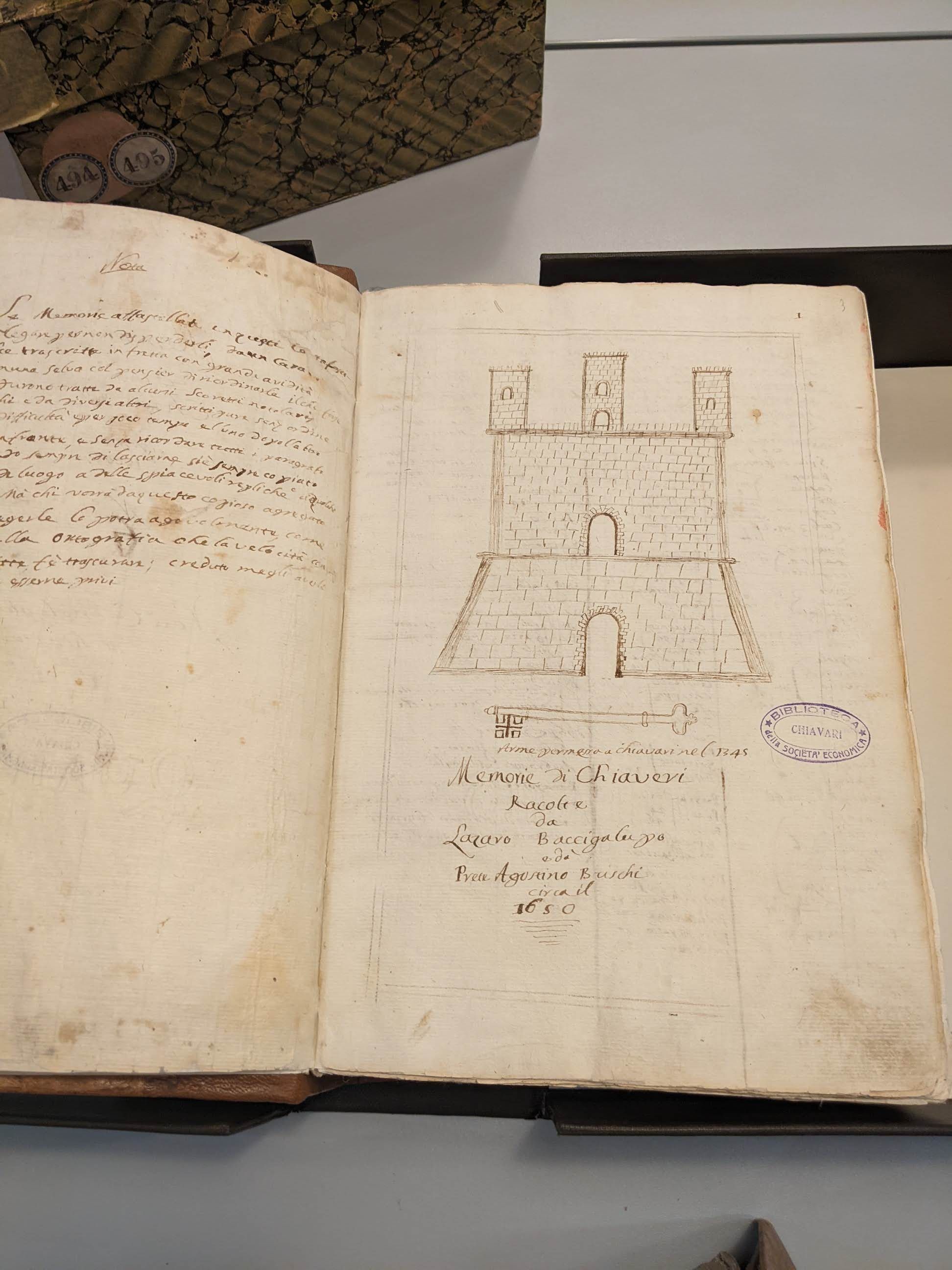 Chiavari, ecco l'archivio storico della Società Economica: oltre mille documenti già informatizzati