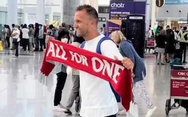 Genoa, Criscito è sbarcato a Toronto: le prime foto dell'ex capitano rossoblu