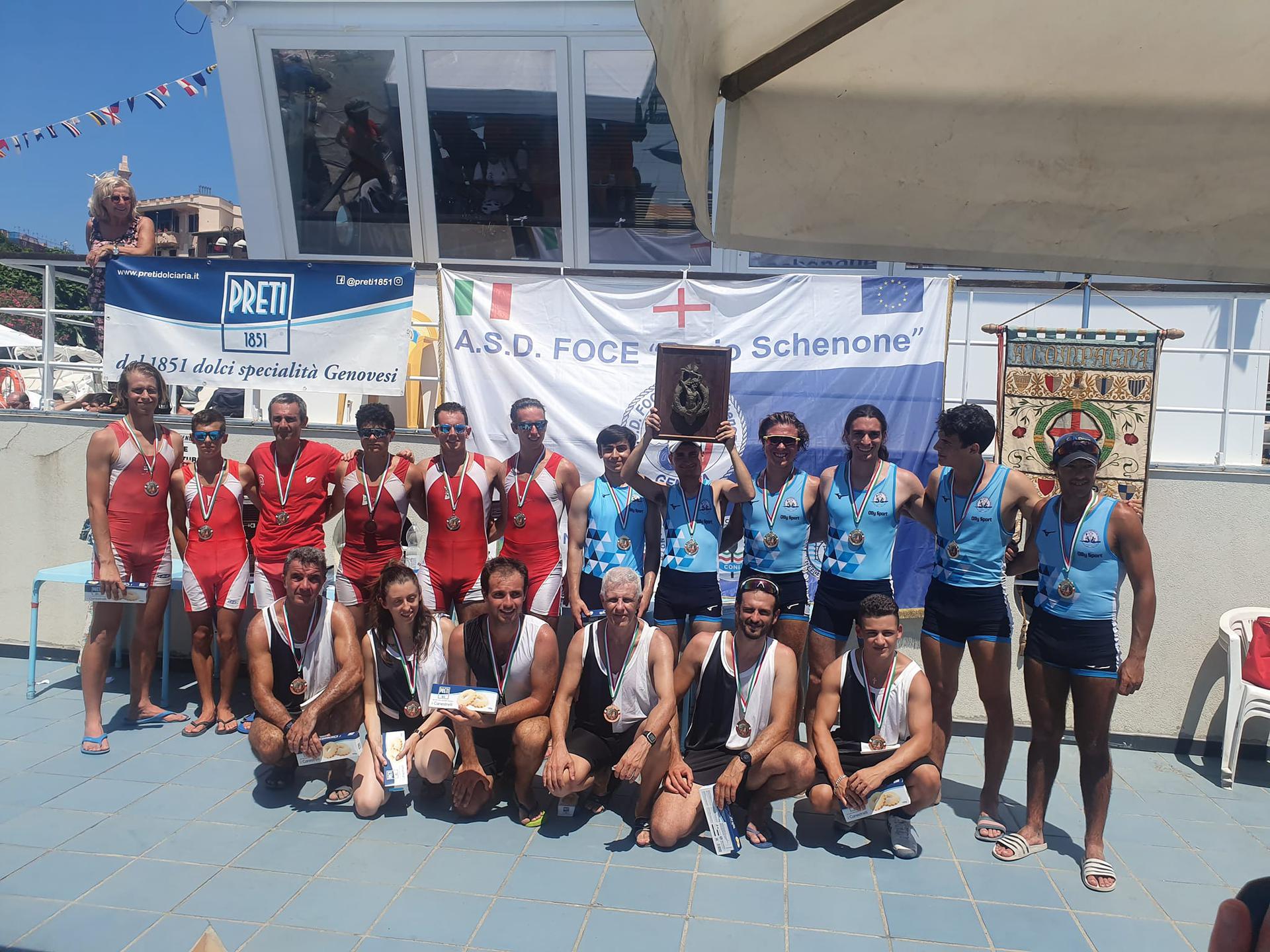 Genova, Nervi trionfa nel Palio Marinaro di San Pietro.  Foce leader tra le Donne