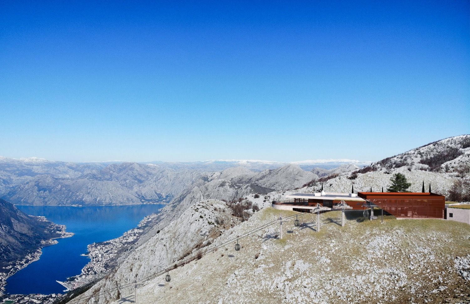 Dal mare alla montagna in undici minuti, è made in Italy una delle più spettacolari funivie al mondo