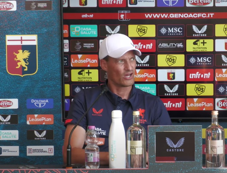 Genoa, Blessin vuole concentrazione: "Serve dare il cento per cento sempre"