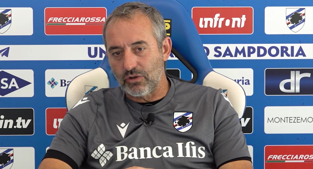 Sampdoria, Giampaolo: "Dopo l'espulsione di Leao, arbitro ha fischiato a senso unico"