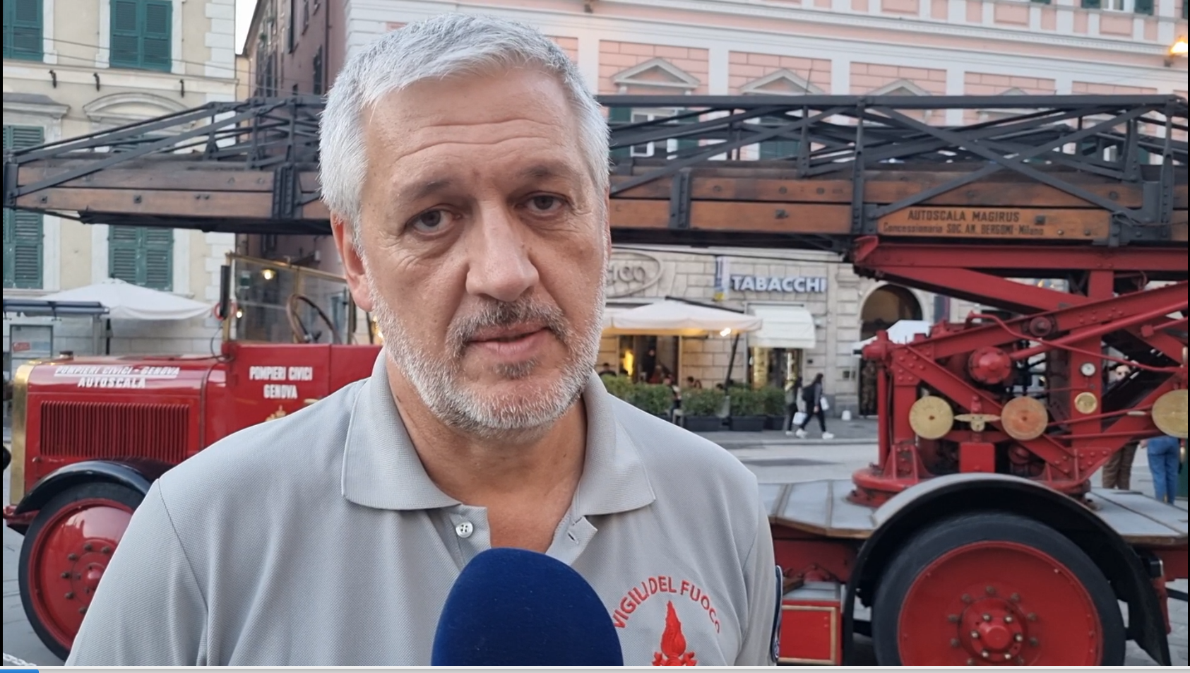 Genova, 70° anniversario sommozzatori Vigili del fuoco