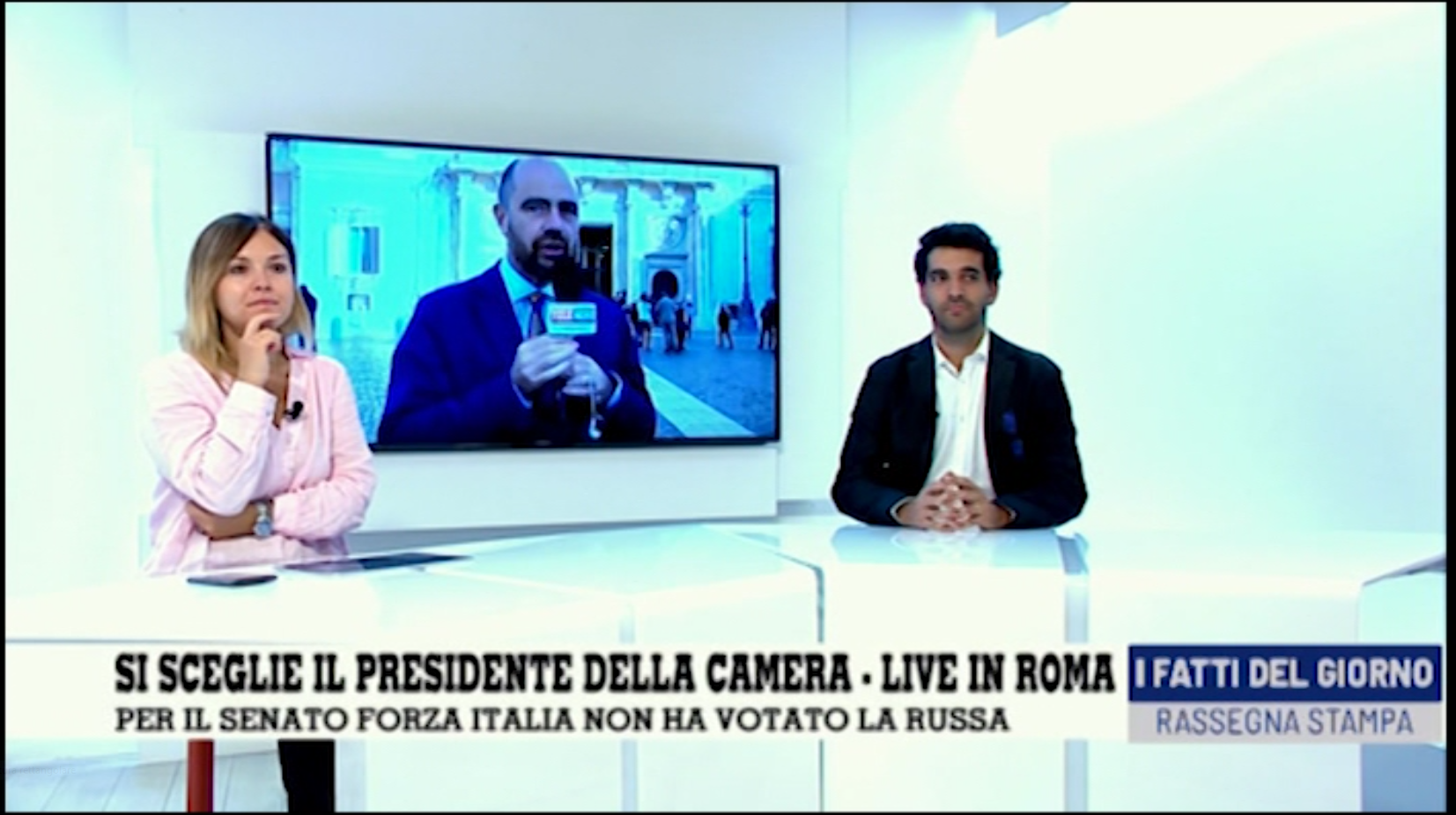 Rassegna stampa politica, i giornali letti da Roma e l'elezione del presidente della Camera