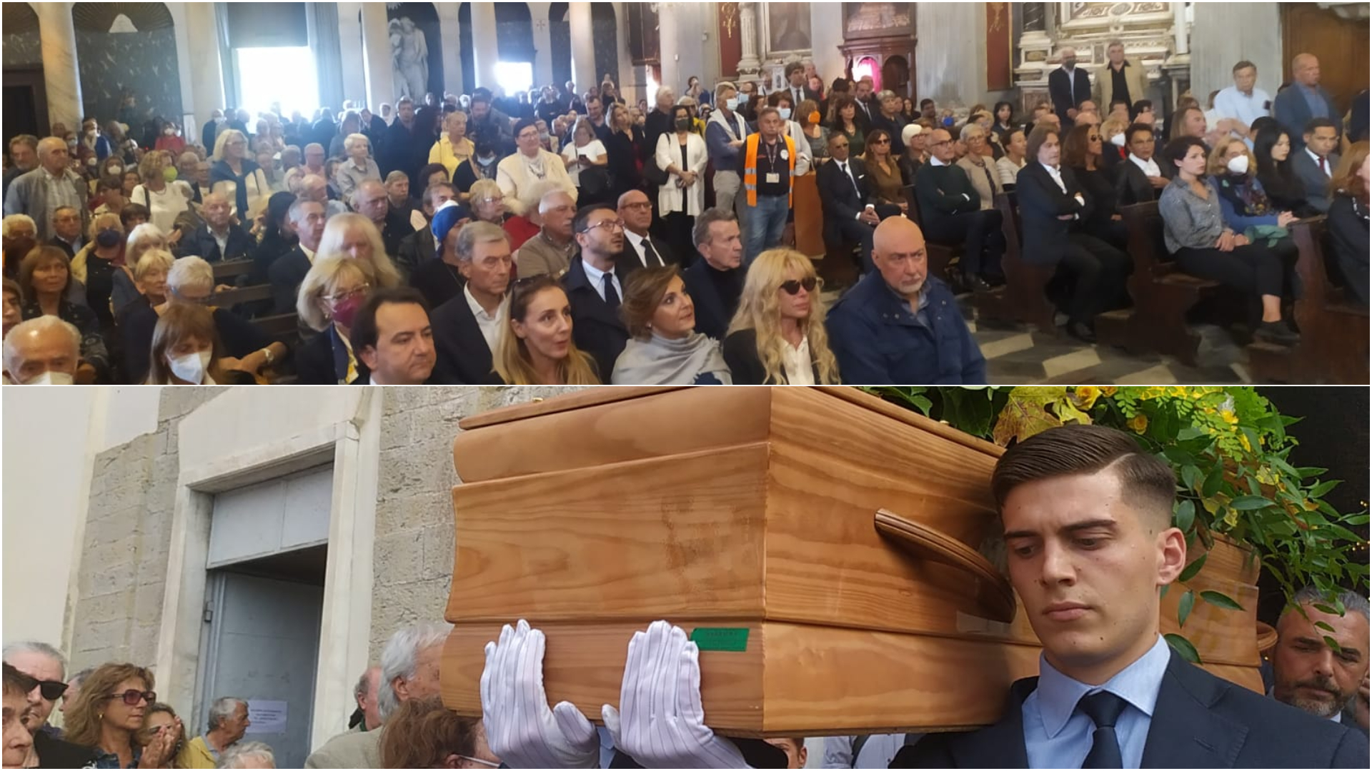 Genova, l'ultimo saluto a Franco Gatti: "Finalmente potrà riabbracciare suo figlio Alessio"