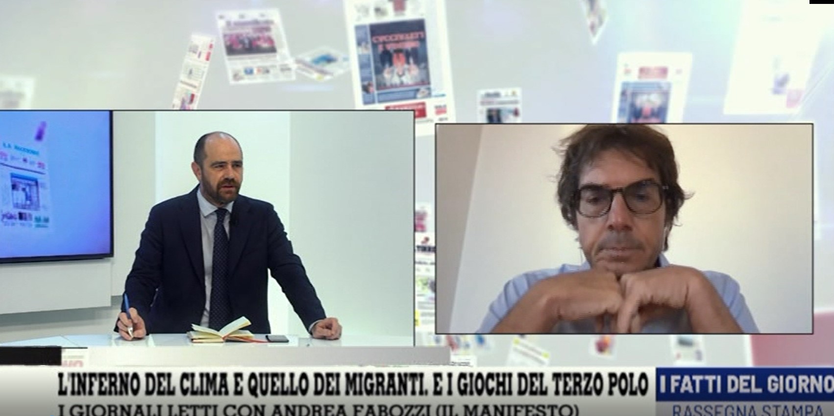 Rassegna stampa, i giornali letti e commentati con Andrea Fabozzi (Il Manifesto)