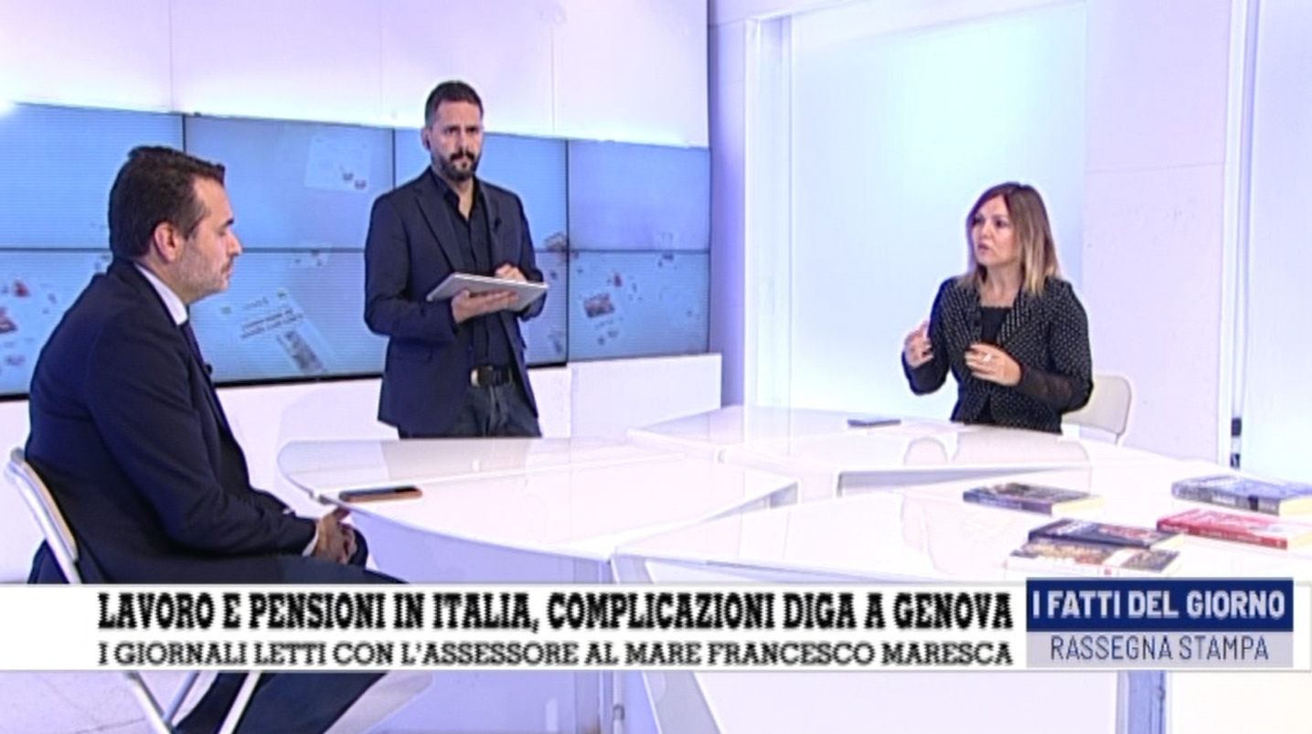 La rassegna stampa politica di Telenord, i giornali letti con l'assessore Maresca