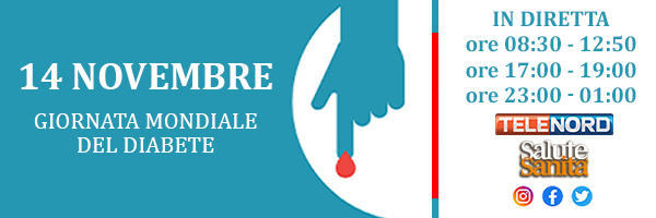 Diabete day, la maratona di Telenord: in diretta con i medici, gli esperti e le vostre telefonate