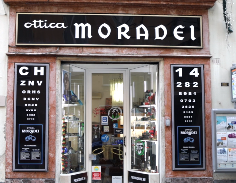 Locale di Tradizione - Ottica Moradei