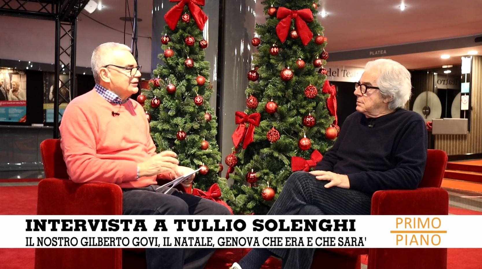 Primo Piano - Intervista a Solenghi