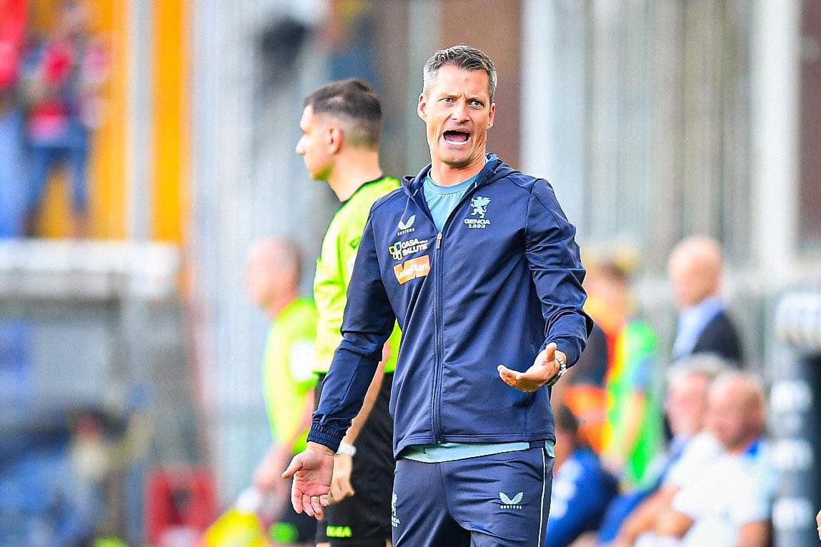 Genoa, Blessin sul suo passato: "C'era poco tempo per lavorare. Zangrillo? Voleva un allenatore italiano"