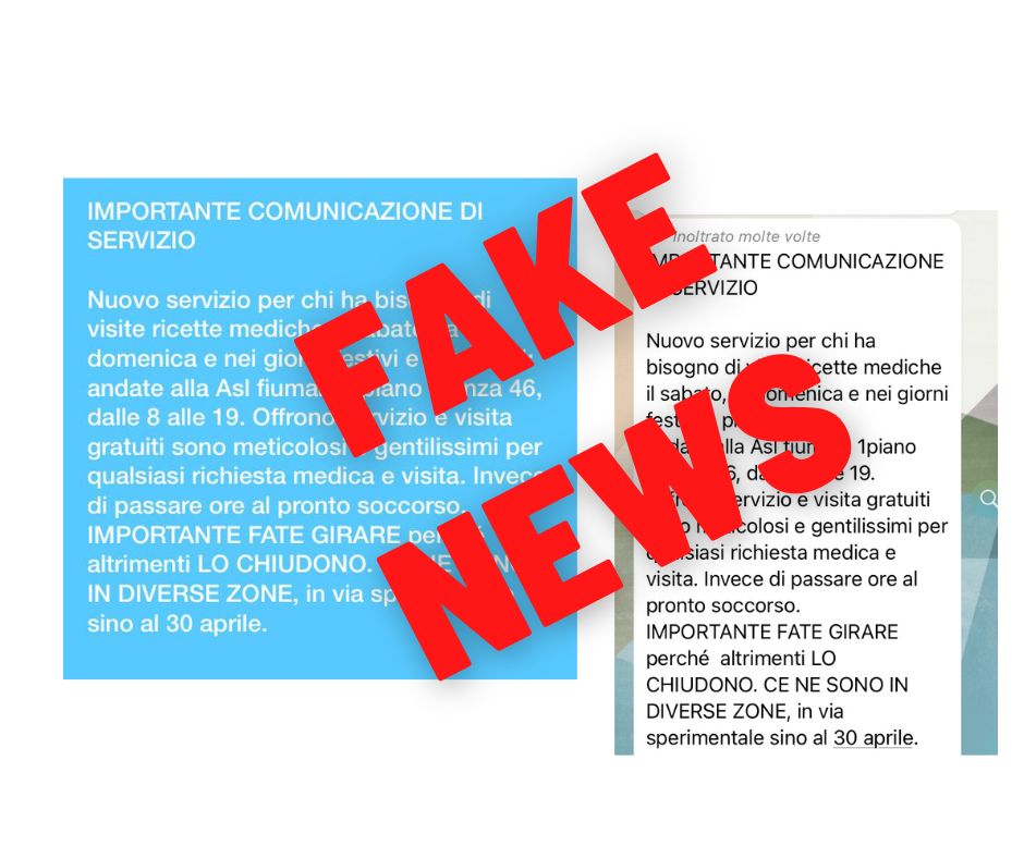 Genova, fake news su nuovo punto salute Asl 3 smentisce: "Nessun ambulatorio alla Fiumara"
