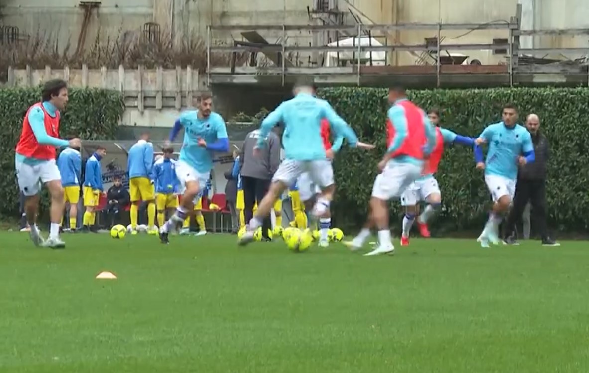 Sampdoria, partitella in famiglia con sei assenti
