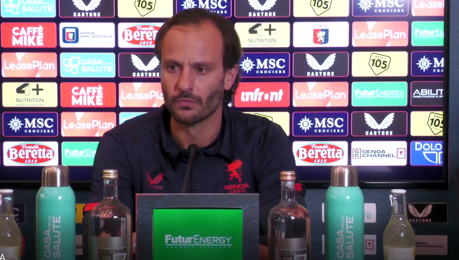 Genoa, Gilardino in conferenza: "Haps partirà dal primo minuto, ci sarà bisogno di tutti"