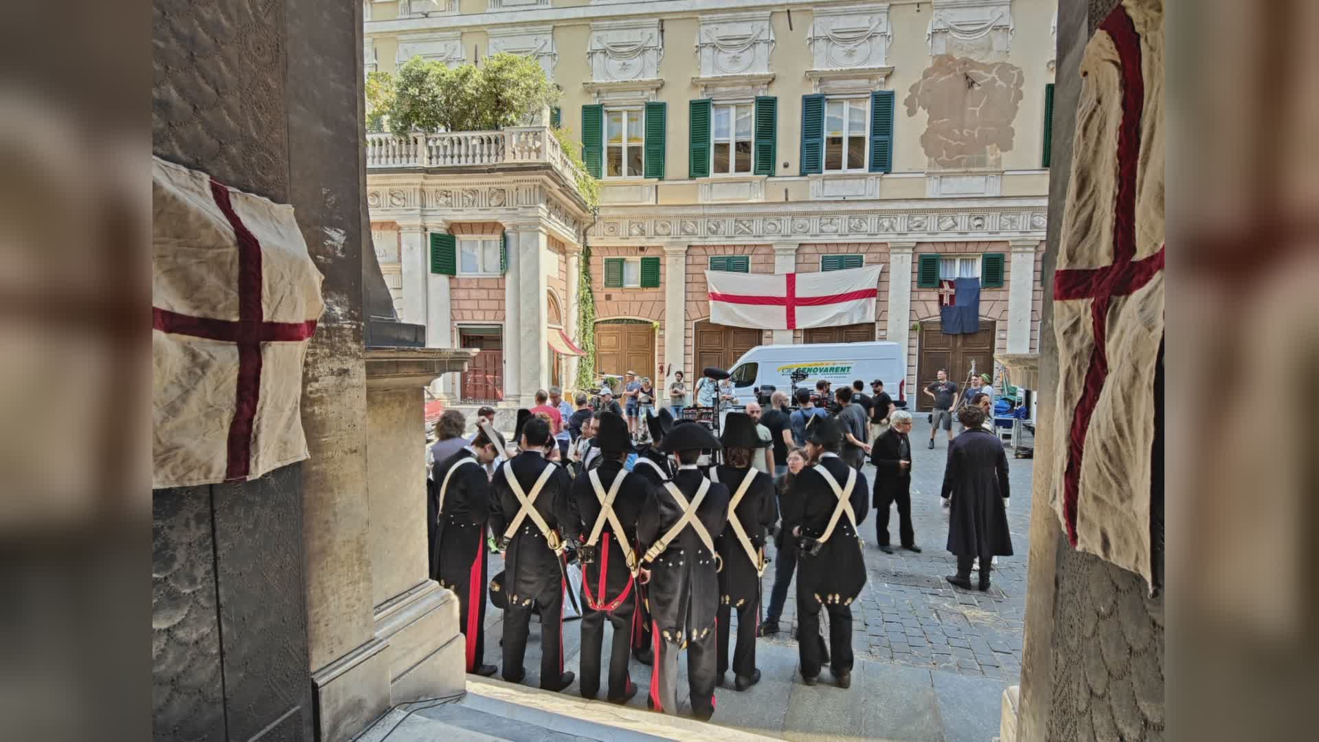 Ciak si Genova, partite in città le riprese per la nuova serie tv su Goffredo Mameli