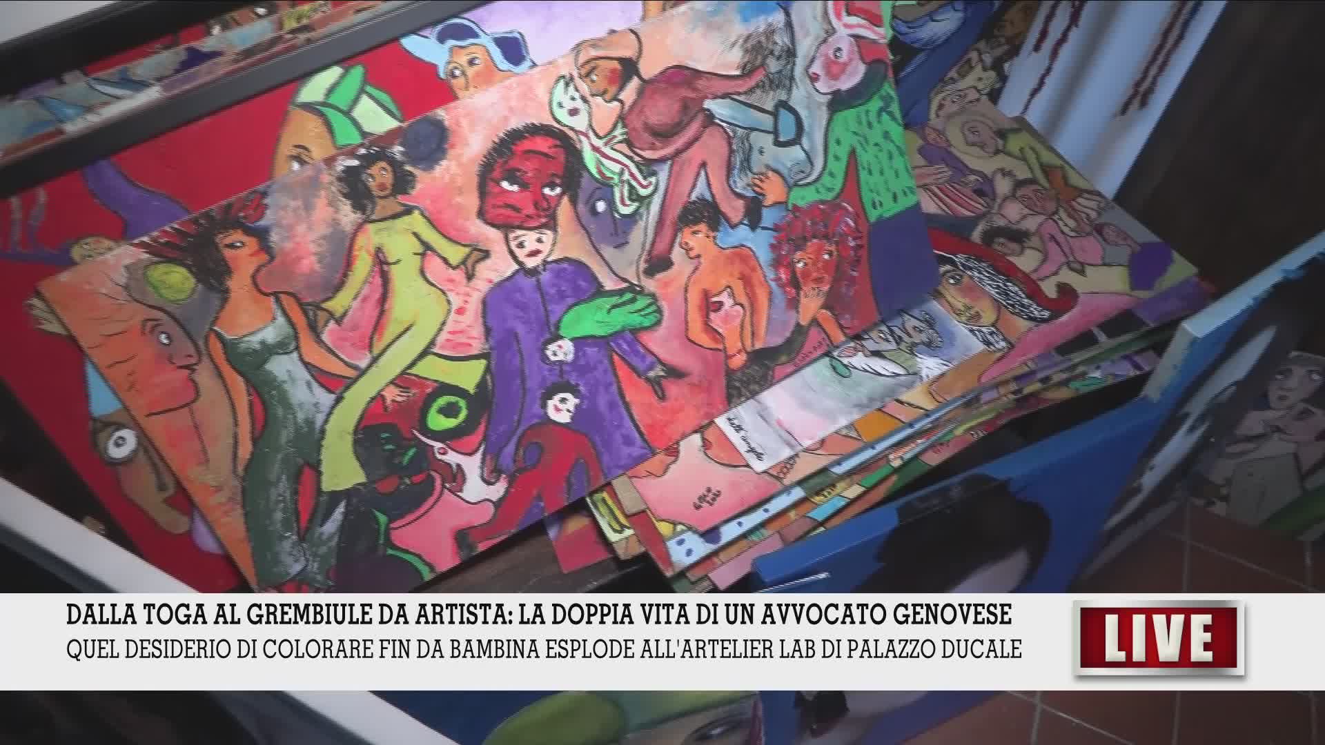 Dalla toga al grembiule da artista: la doppia vita di un avvocato genovese