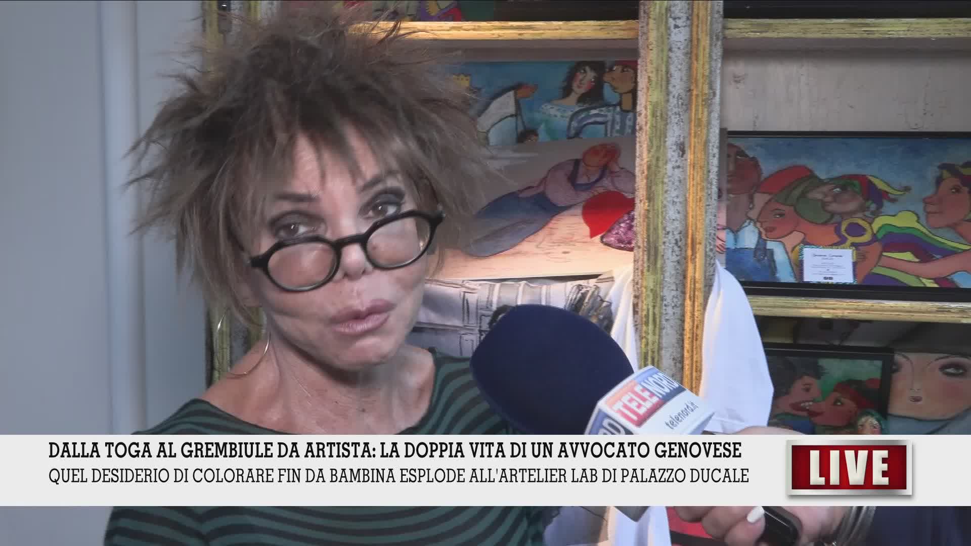 Genova, l'avvocato con il pallino per il disegno