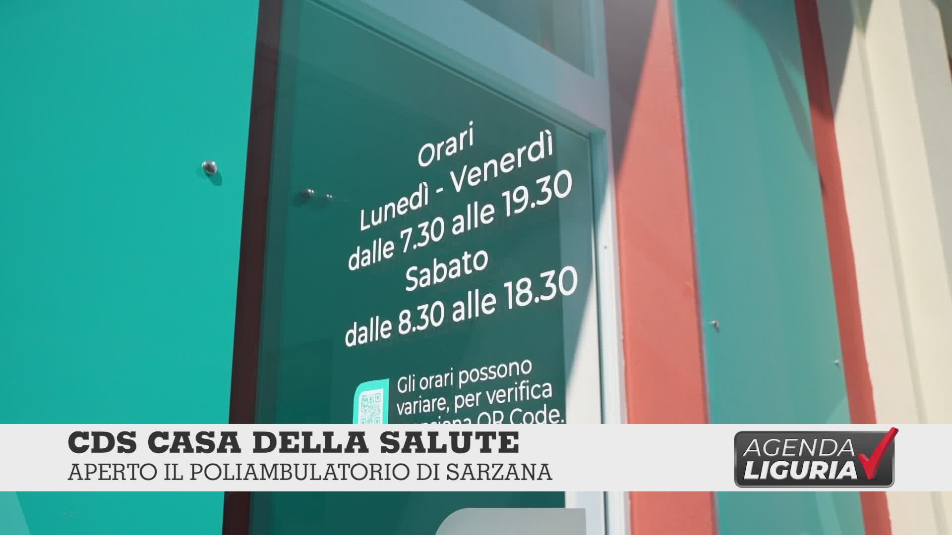 Cds Casa della Salute, attività a pieno regime anche nel poliambulatorio di Sarzana