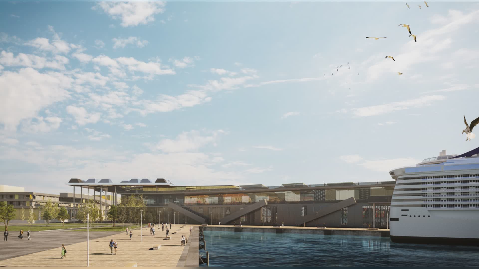 La Spezia, "scopre" un nuovo luogo d'arte: è il Terminal Crociere del Porto