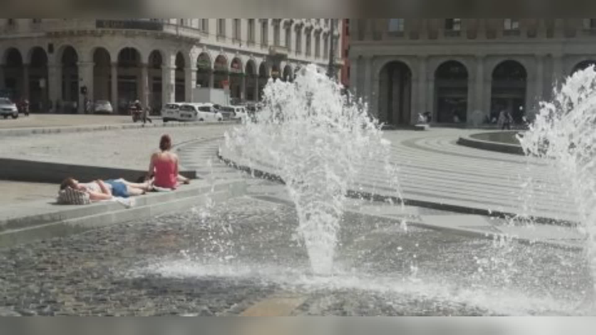 Genova, arriva il caldo: un sabato da bollino giallo