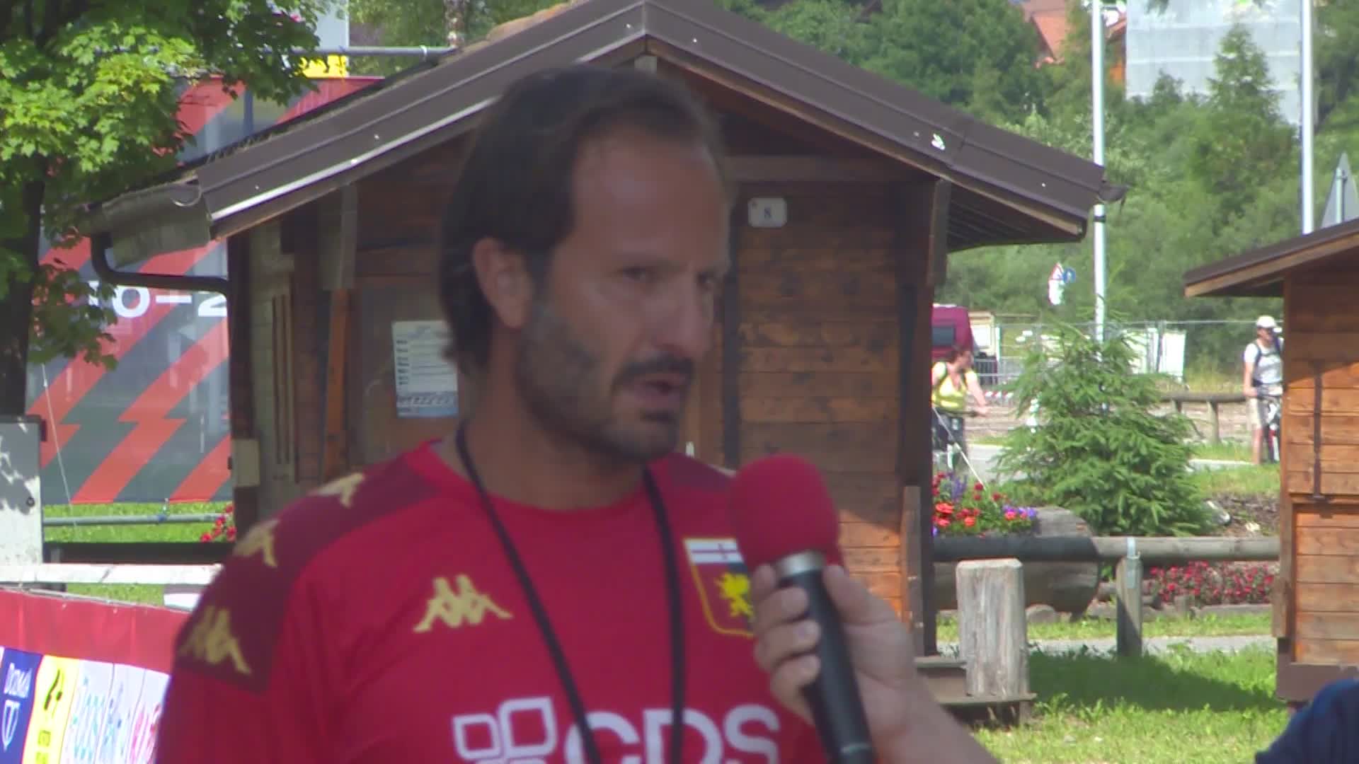 Genoa, Gilardino all'inaugurazione del Village a Moena: "Aspettiamo tanti tifosi"