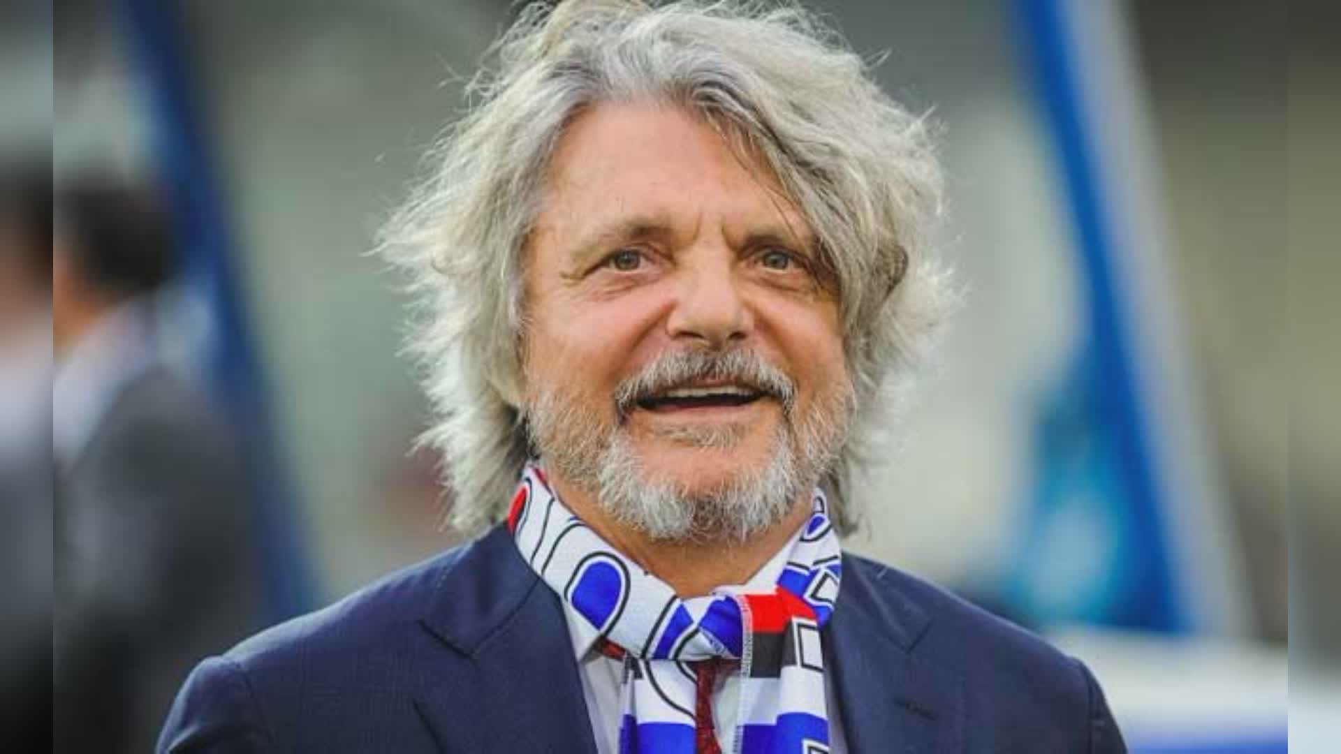 Sampdoria, l'ultima di Ferrero: "Ho pianto per la retrocessione del Genoa, stavo quasi per prenderlo"