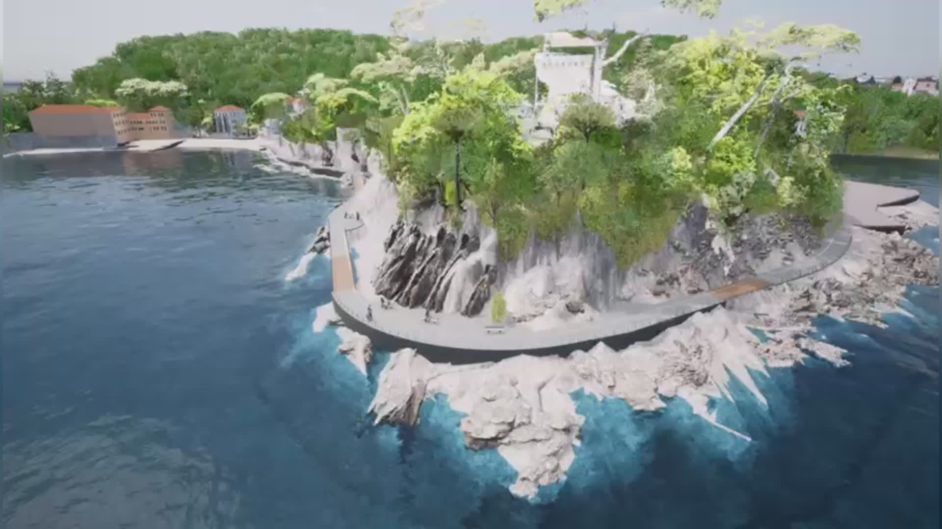 Rapallo, presentato il progetto definitivo per il rifacimento della passeggiata Trelo-Prelo