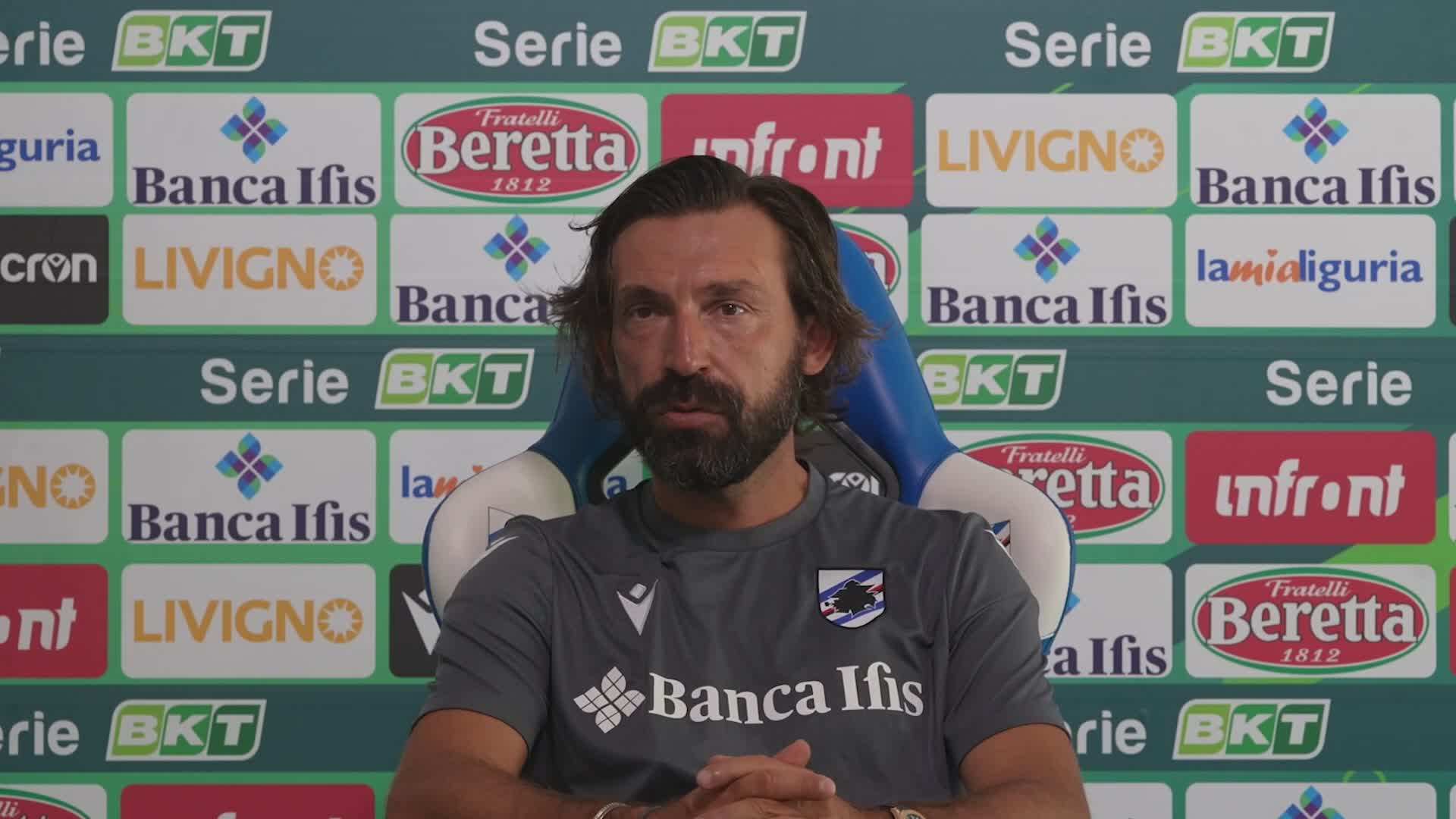 Sampdoria, Pirlo: "Non siamo i più forti, ma attrezzati per un grande campionato sì"